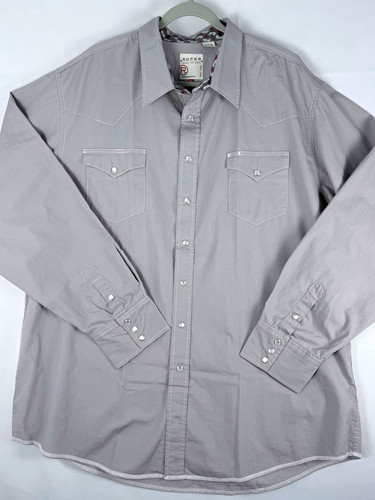 Roper men 3xl gray - roper,